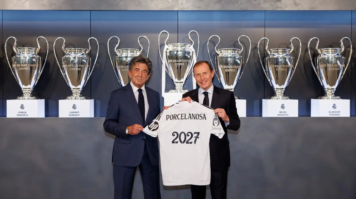 Porcelanosa and Real Madrid sign collaboration agreement to promote their brands